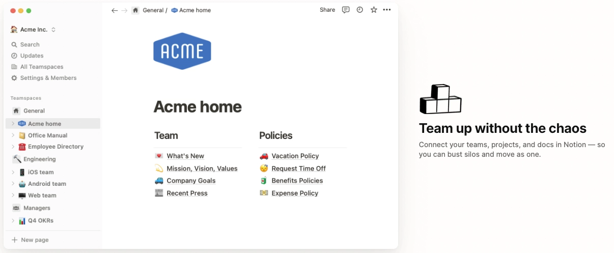 5 Project Management Tools น่าสนใจสำหรับการบริหารงานในแต่ละวัน_Notion_3