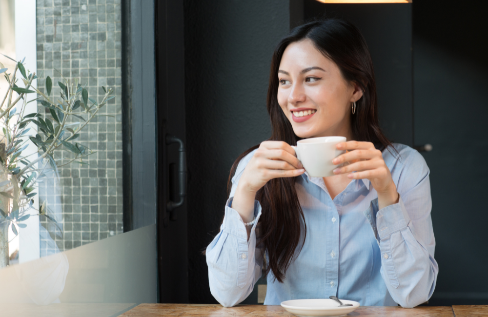 ดื่มกาแฟดำ