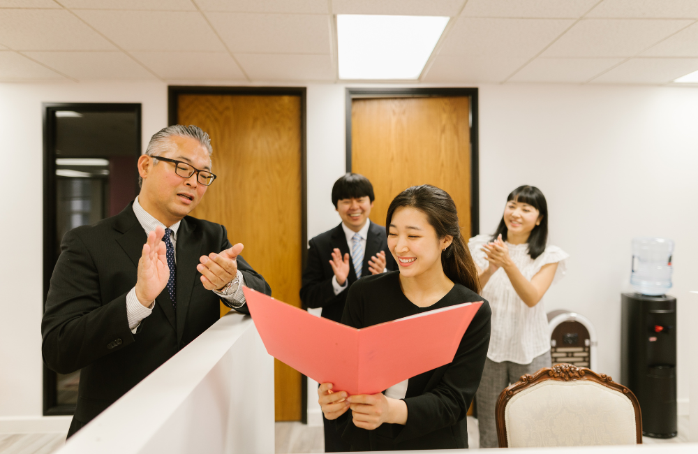 ได้เลื่อนตำแหน่ง