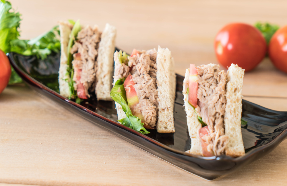 แซนด์วิชโฮลวีททูน่า